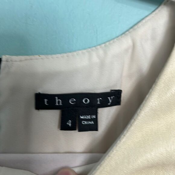 Theory Lamb Leather Dress - Picture 5 of 9